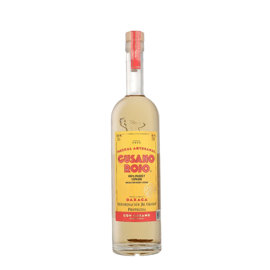 Gusano Rojo Mezcal 70cl (med orm)