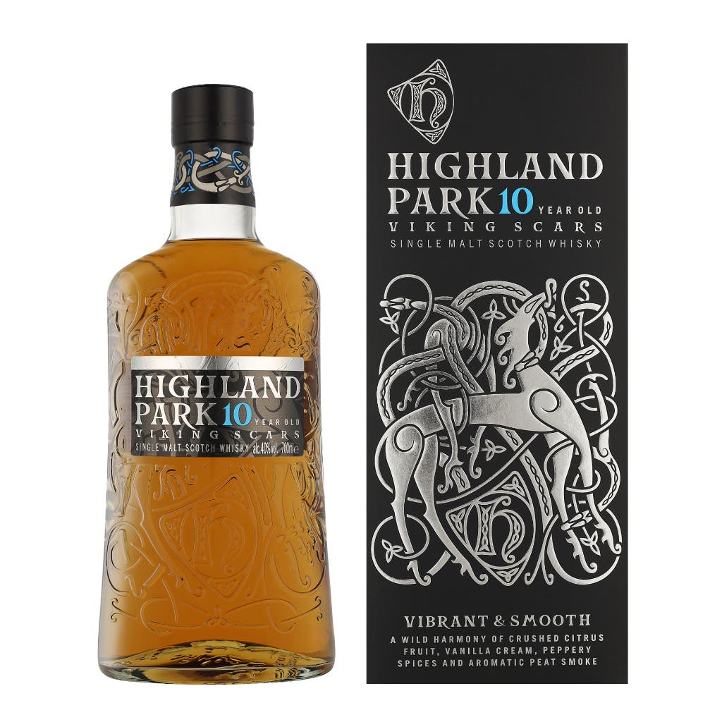 Highland Park 10 Years Viking Scars 70cl