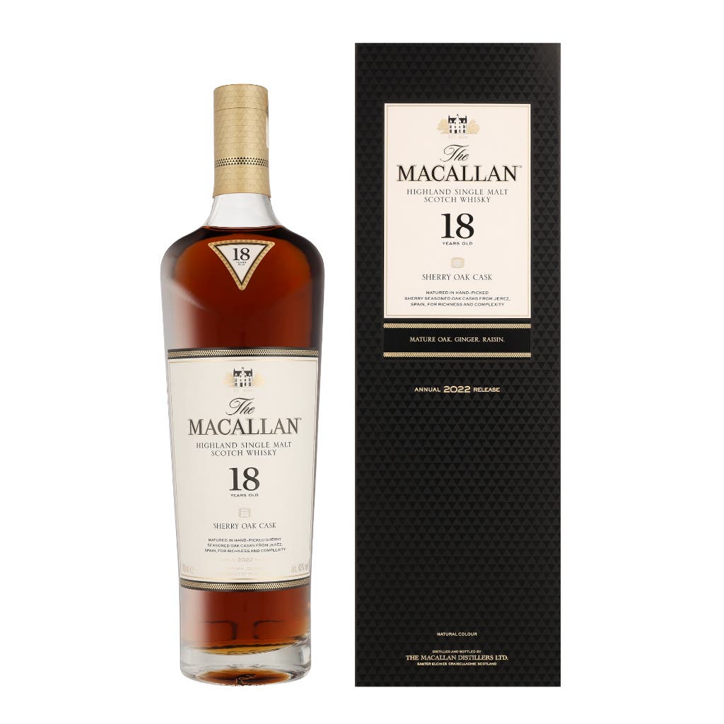 The Macallan 18 Years Sherry Oak 70cl
