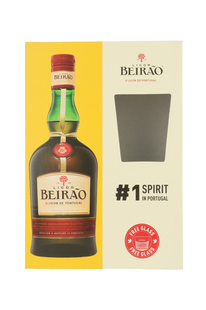 Licor Beirao + Glass 70cl