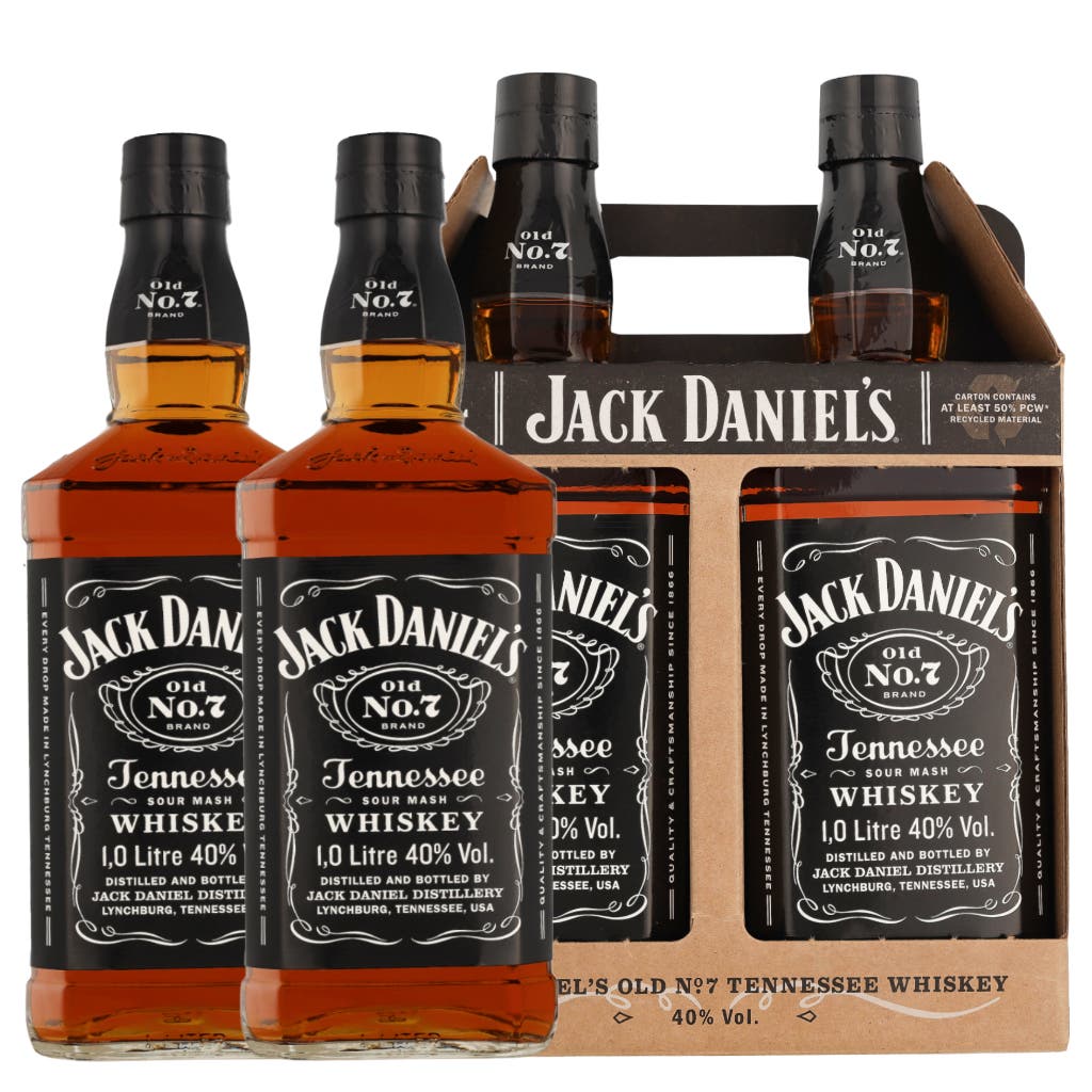 Jack Daniel's Twin Pack (2 x 1ltr)