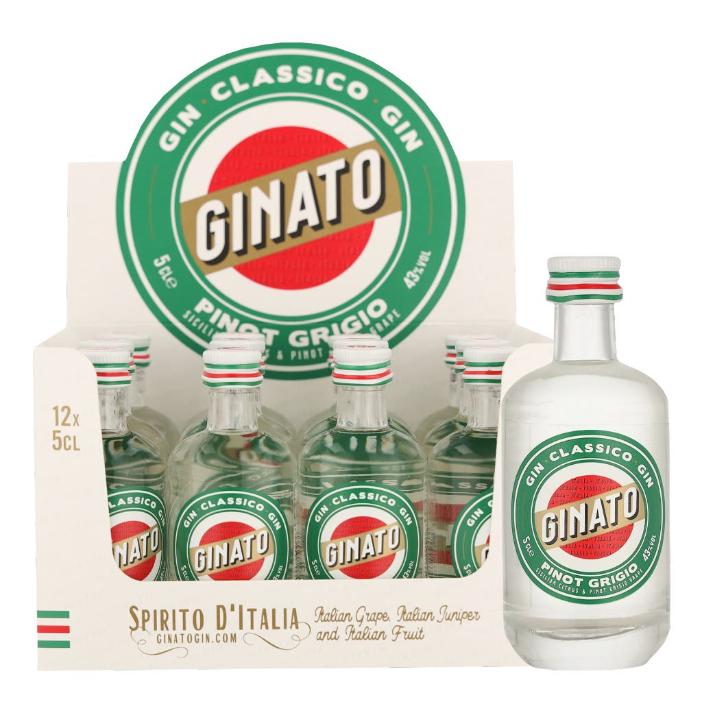 Ginato Pinot Grigio & Sicilian Lemon 1 x 5cl