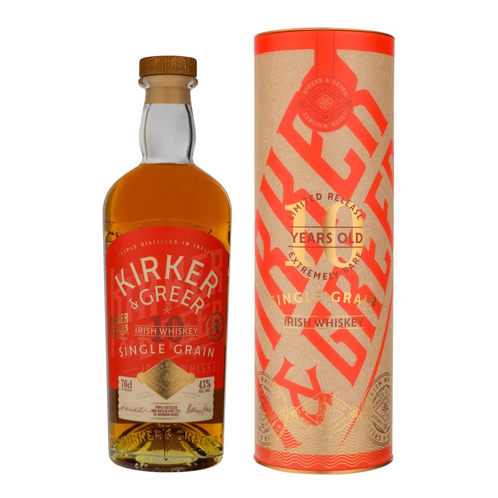 Kirker & Greer Shamrock 10 Years Single Grain 70cl