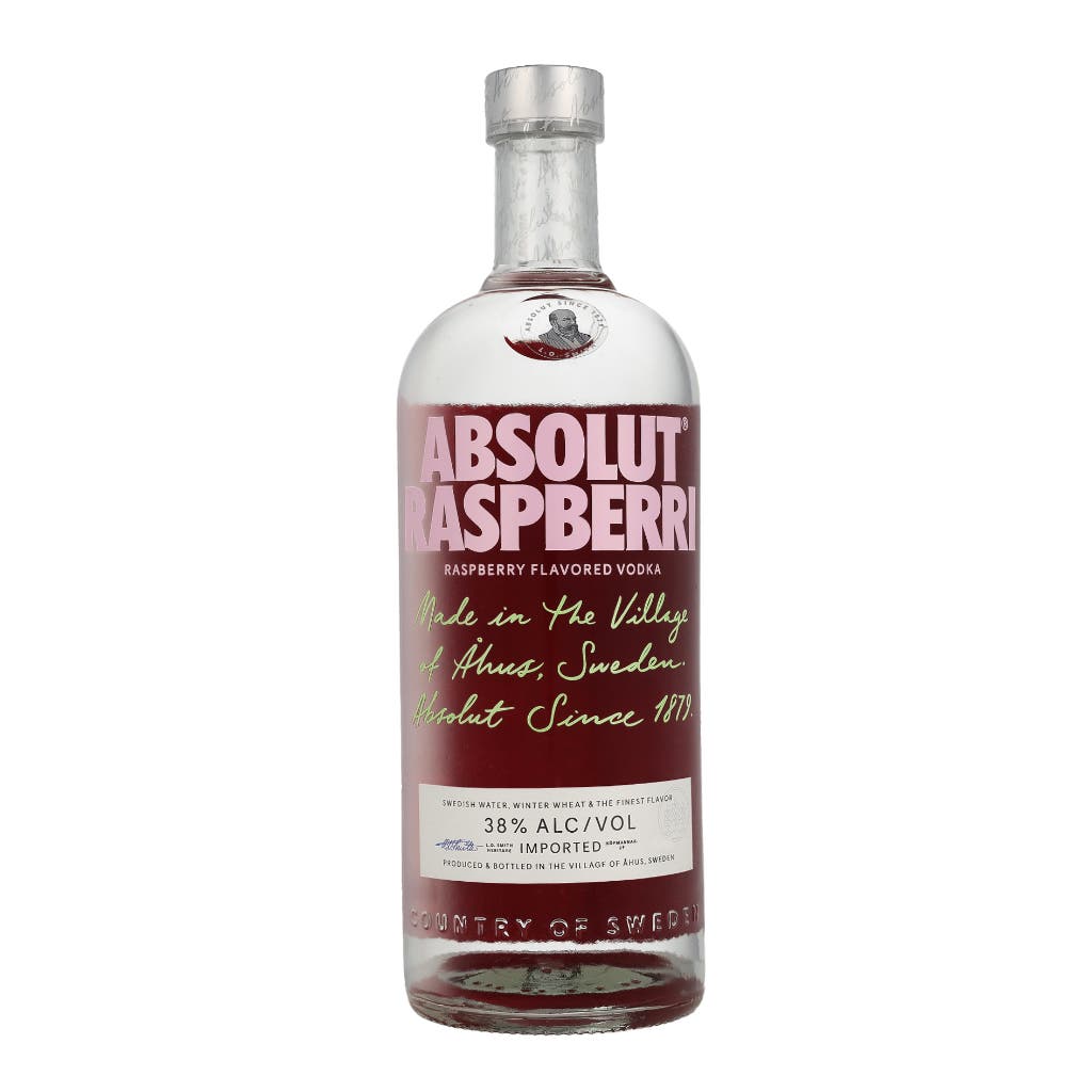 Absolut Raspberri 1ltr 38%