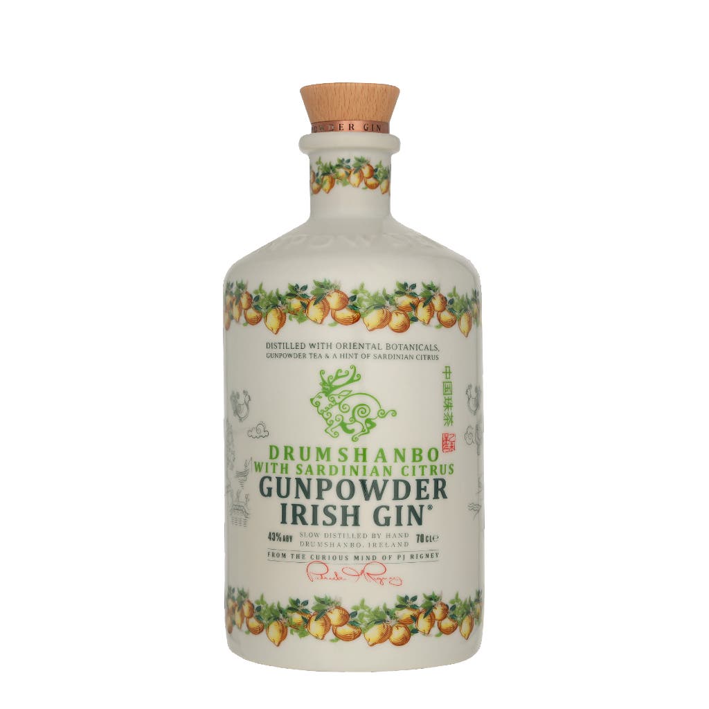 Drumshanbo Gunpowder Sardinian Citrus Ceramic 70cl