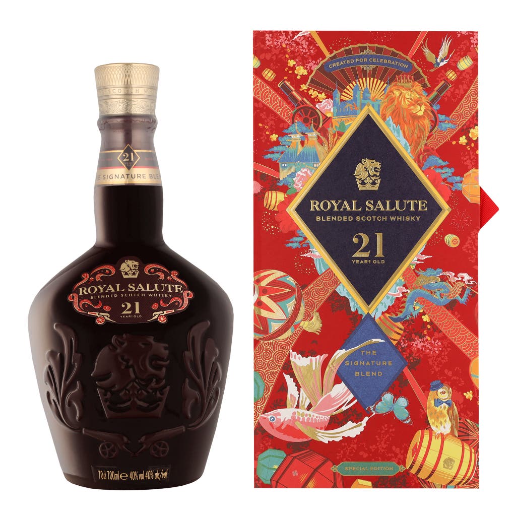 Chivas Regal 21 Years Royal Salute CNY 2023 + GB 70cl