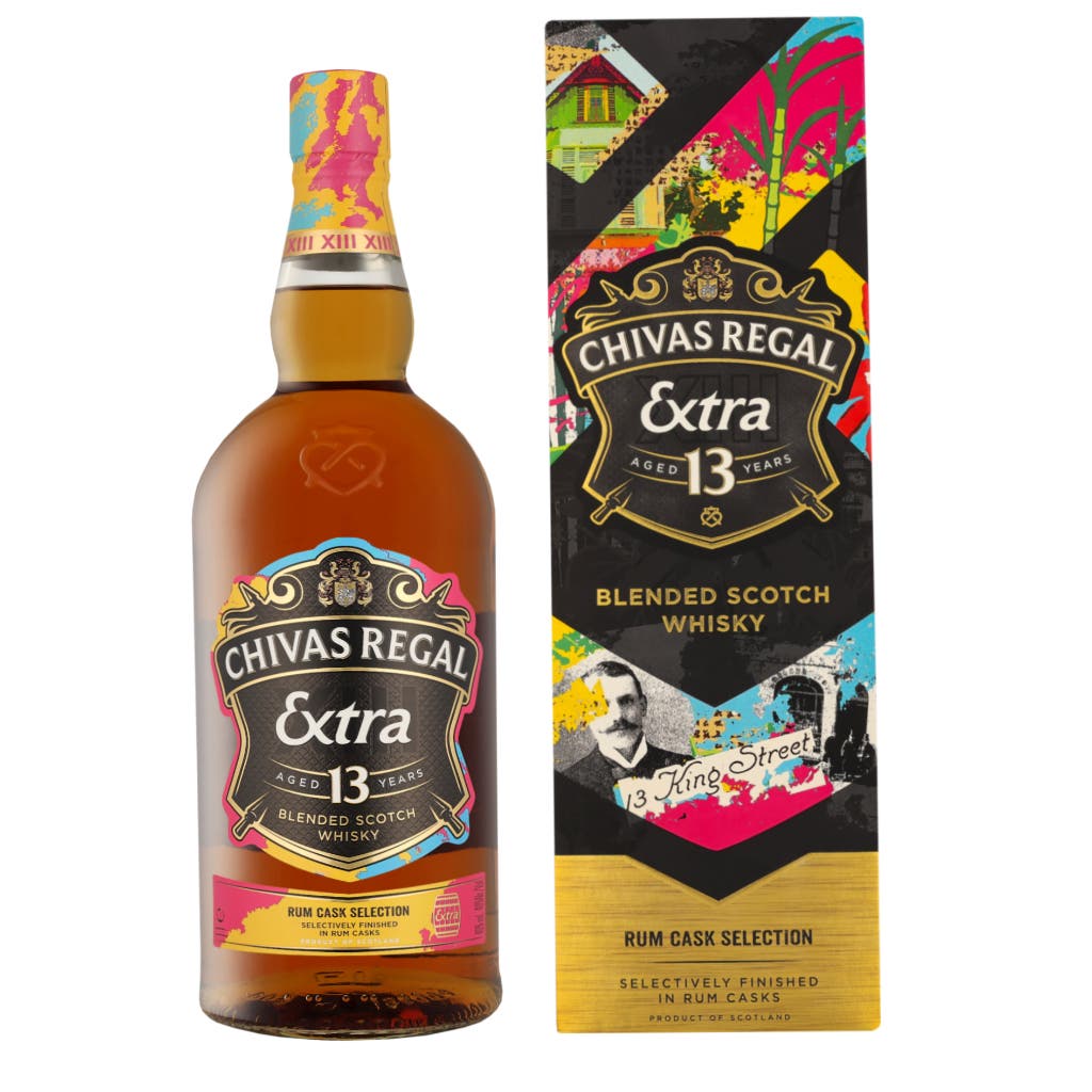 Chivas Regal 13 Years Rum Cask + GB 1ltr