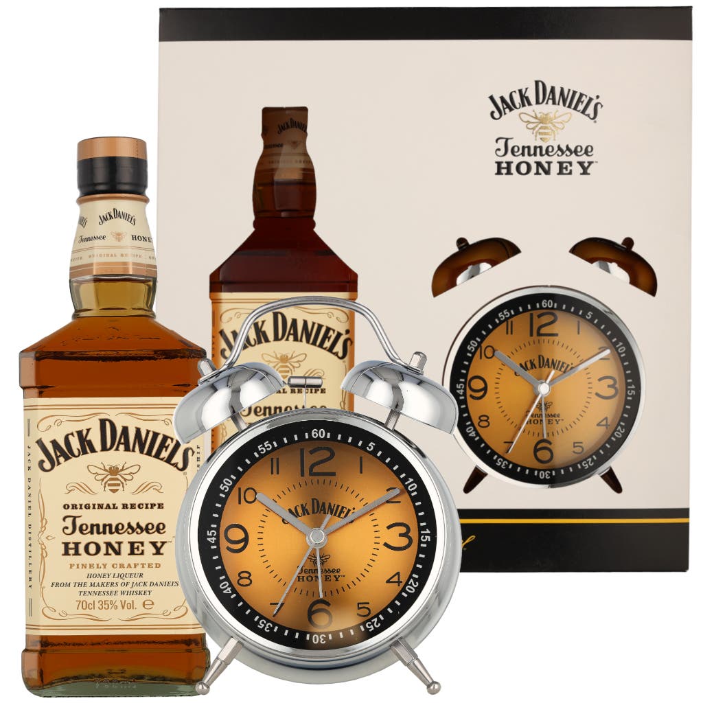 Jack Daniel's Honey + Alarm Clock 70cl